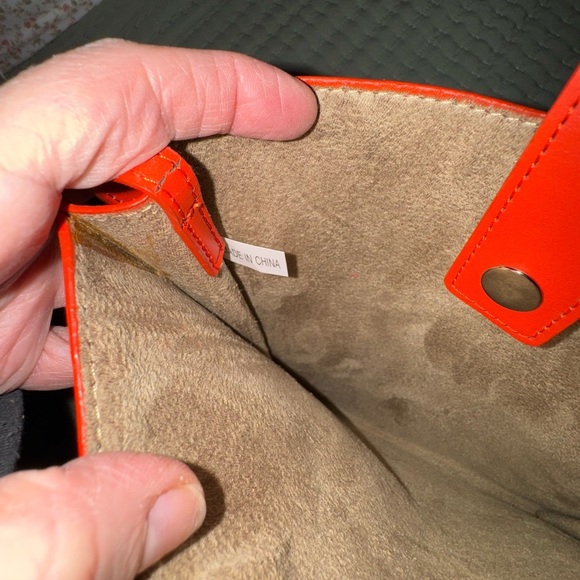 Global Views Orange Crossbody Bag - Picture 5 of 12